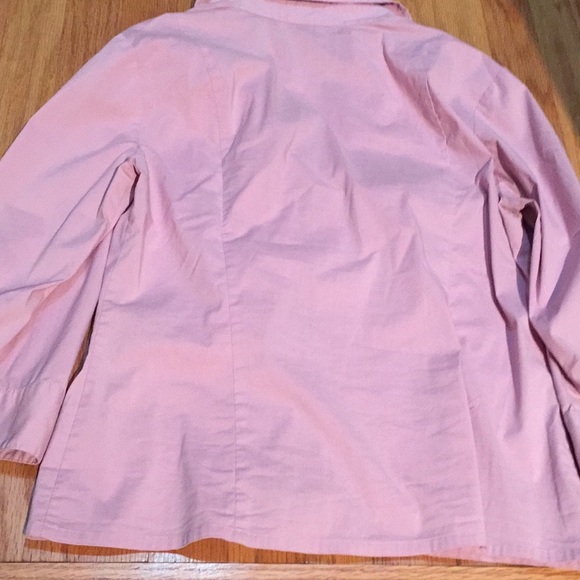 APOSTROPHE shirt pink shirt sz 10 button down - Picture 7 of 8